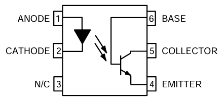 原理图 - onsemi 4N35光耦合器